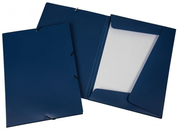 Eichner hoekmappen / collegemappen DIN A4, blauw, VE: 10 stuks, 9038-00739