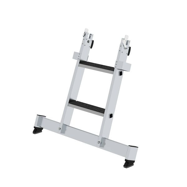 Munk Günzburger Steigtechnik Step glasreiniger ladder onderdeel nivello-Traverse & clip-step R 13 2 treden, 012014