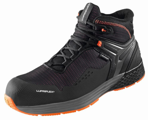 Lupriflex Techno Mid, botas de segurança impermeáveis de médio-alto, tamanho 43, PU: 1 par, 5-550-43