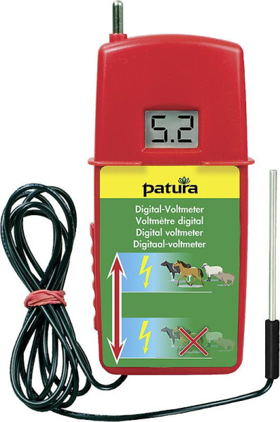 Patura digitale voltmeter met schakelbare belastingsweerstand, 150302