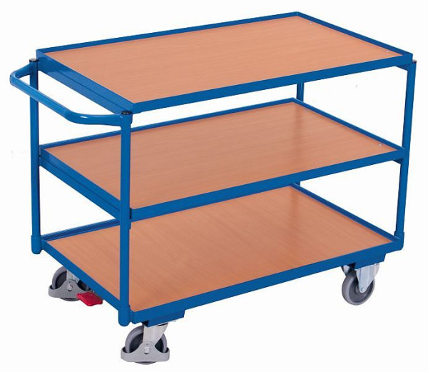 VARIOfit tafelwagen met 3 laadvlakken, buitenafmetingen: 1.025 x 525 x 850 mm (BxDxH), sw-500.603