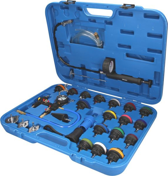 Kit de diagnosticare a sistemului de răcire Brilliant Tools Master 28 buc BT521150