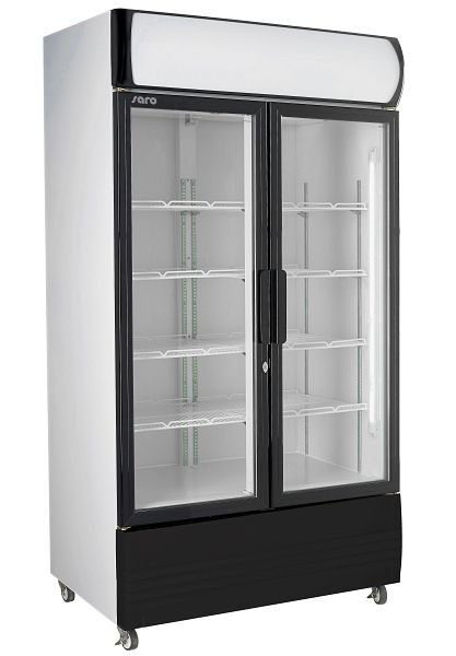 Ψυγείο ποτών Saro με διαφημιστικό πίνακα - 2-θυρο μοντέλο GTK 580, 453-1007