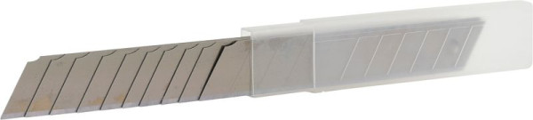 Lâminas snap-off KS Tools 0,5x18x100 mm, dispensador de 10 peças, embalagem: 10 peças, 907.2166
