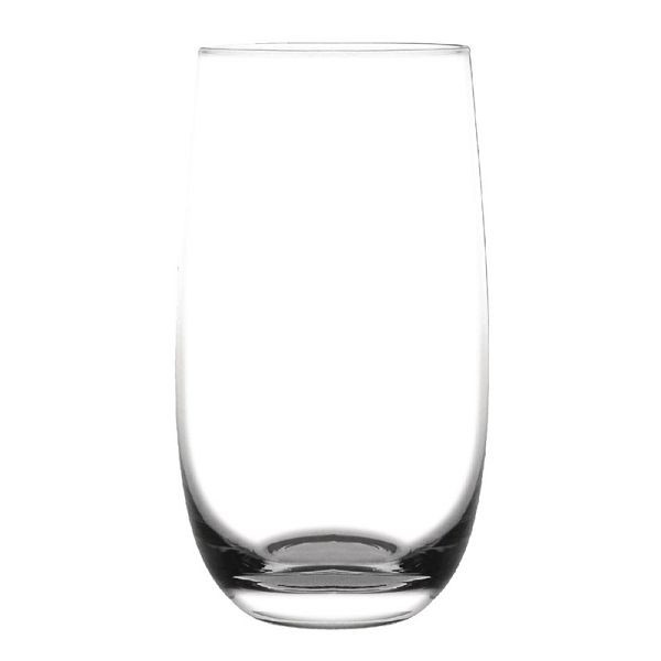 Στρογγυλεμένα μακριά ποτήρια ποτών Olympia κρύσταλλο 39cl, PU: 6 τεμάχια, GF719