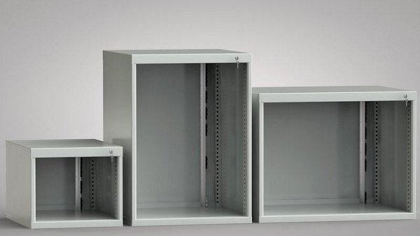 KLW zásuvková skříň - prázdné pouzdro, výška: 800 mm, šířka: 572 mm, hloubka: 605 mm, instalační rozměry: 700 mm, SEA0800-LG