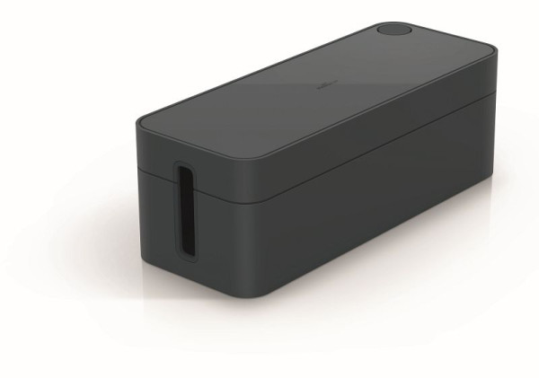 DURABLE kabelbox CAVOLINE® BOX L (voor 5-voudige stekkerdoos, met rubberen voetjes) grafiet, 503037