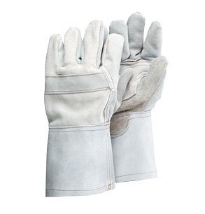 Skórzane rękawice do piaskowania Contracor, opakowanie: 10 sztuk, 10130710