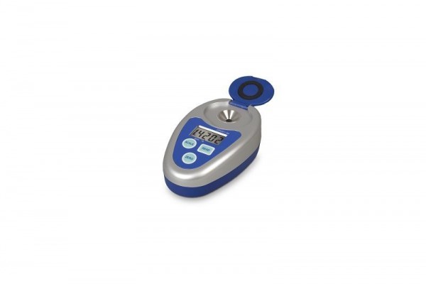 KRÜSS Digitales Handrefraktometer, Messbereiche: nD 1,3330-1,5318, 0-95 % Brix, DR201-95
