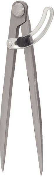 Bússola pontiaguda KS Tools com arco de ajuste, 300 mm, 300.0416