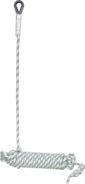 Guia móvel Kratos em corda kernmantel para trava-quedas móveis FA2010300 00 (A ou B) comprimento 20 metros, FA2010320