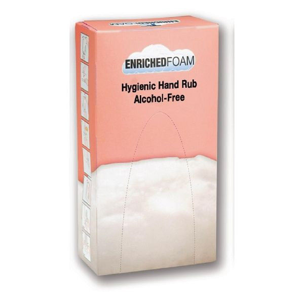 Rubbermaid desinfetante manual sem álcool sem perfume 800ml (pacote com 6), FN391