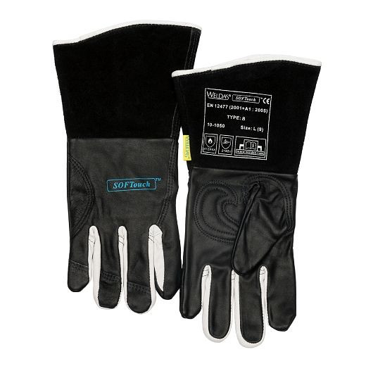 ELMAG γάντια συγκόλλησης 5 δακτύλων WELDAS 10-1050 XL, 59149