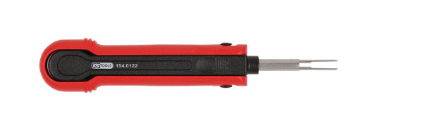 KS Tools lukituksen avaustyökalu litteille pistokkeille/litteille liittimille 4,8 mm, 5,8 mm, 6,3 mm (AMP Tyco SPT), 154.0122