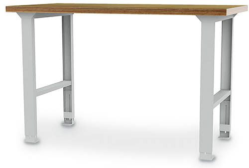 Bedrunka+Hirth rivin työpöytä, leveys 2000 mm, korkeussäädettävä, 03.20.000.4A