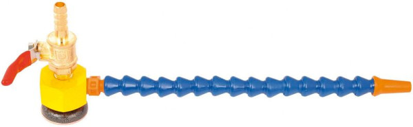 Ímã ELMAG com mangueira flexível de refrigeração, comprimento do segmento, incluindo bico 210 mm, conexão da mangueira Ø 9 mm, 16099