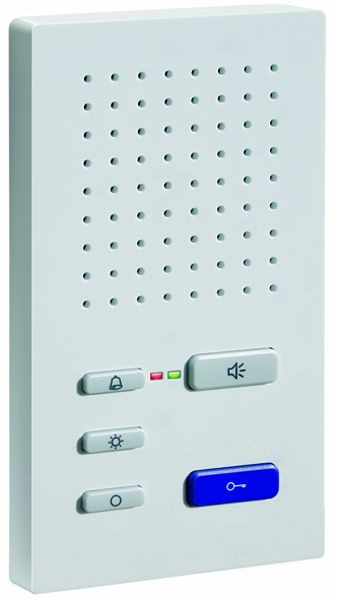 TCS audio beltéri állomás kihangosított híváshoz 5 gomb ISW3030 fehér, ISW3030-0140