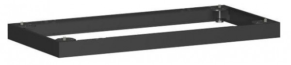 geramöbel metalbund, udvalg efter skabsbredde, 800x50, sort, N-10MS08-Z