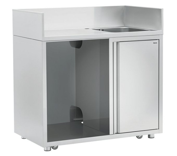 Centro de lavagem de louça móvel Bartscher BR1200 GS, 306800