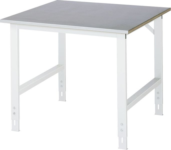 Τραπέζι εργασίας RAU σειρά Tom (βασικό τραπέζι), Π1000 x Β1000 x Υ760-1080 mm, 06-625ES10-10.12