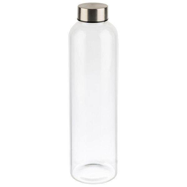 APS μπουκάλι πόσιμου, 7 x 7, ύψος 26,5 cm, Ø 7 cm, 0,75 λίτρα, γυαλί, διάφανο, 66908