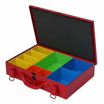 ADB sortimentní pouzdro typ SK1, rozměry dxšxv: 336x236x68 mm, barva sortimentní pouzdro: ohnivě červená (RAL3000), 88400