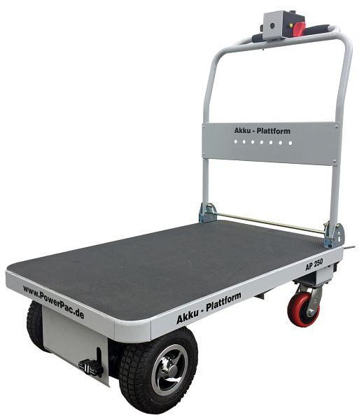 Wózek platformowy PowerPac AKKU o udźwigu do 250 kg, AP250