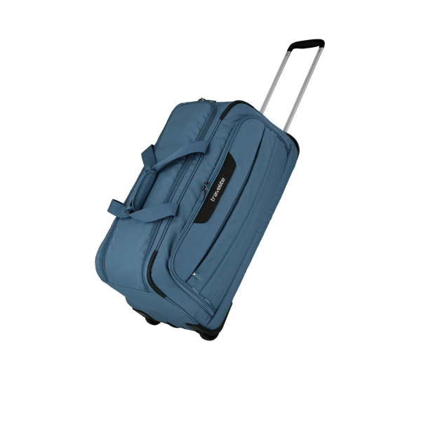 Cestovní taška na kolečkách SKAII, panoramatická modrá, 92601