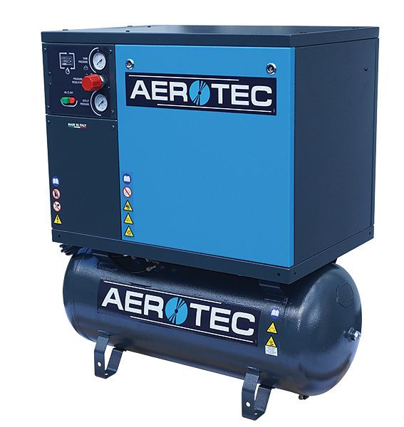 AEROTEC stempelkompressor 520-90 SUPERSILENT - 400V, oliesmurt, 2013552