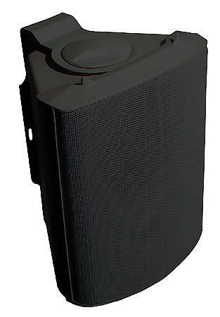 Visaton 2-weg compacte box met stabiele kunststof behuizing (zwart), voorzien van een 13 cm woofer en een tweeter WB 13 - 100 V/8 ohm, 50313