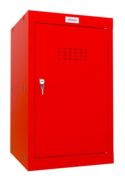 Phoenix CL-serie maat 3 kubuskast in rood met sleutelslot, CL0644RRK