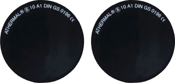ELMAG φακός γυαλιών συγκόλλησης DIN 10, 50x2 mm στρογγυλός, 55385