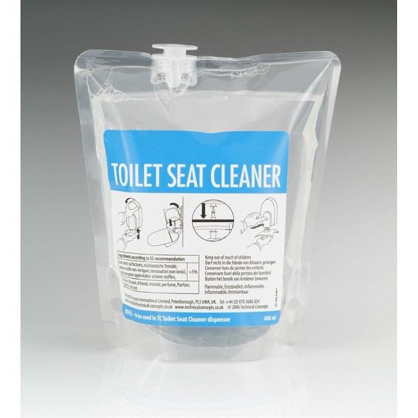 Rubbermaid Clean Seat Detergent pentru scaune de toaletă 400 ml (pachet de 12), FN399