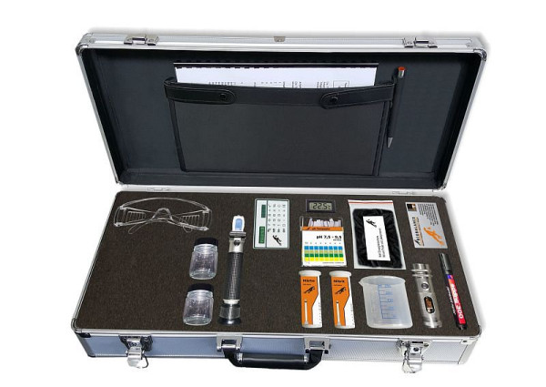 Cutie de testare Hamma pentru standardul de testare a lubrifianților de răcire, 2201001