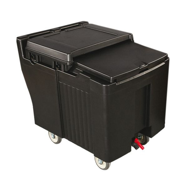 ETERNASOLID thermisch geïsoleerde ijscowagen - BASICLINE, zwart (175 liter), ESEW175050
