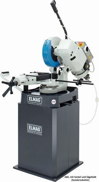 Máquina de serra circular para metal ELMAG, MKS 350 PROFI-L, 20/40 rpm, 78036