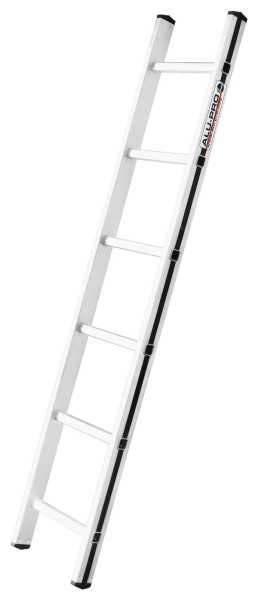 ALU-PRO enkele ladder met sporten, 6 sporten, lengte 1,75 m, 7001106