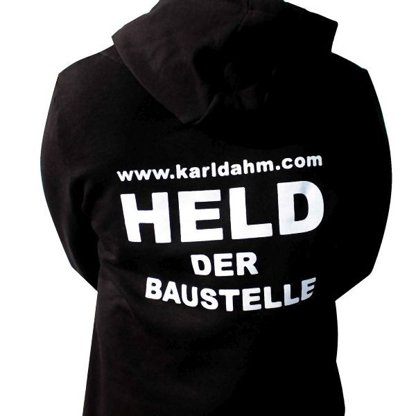 Karl Dahm Held van de bouwplaats-hoodie, maat L, 13895