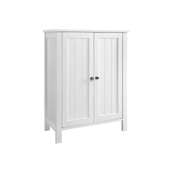 VASAGLE badkamermeubel met dubbele deur wit, BCB60W