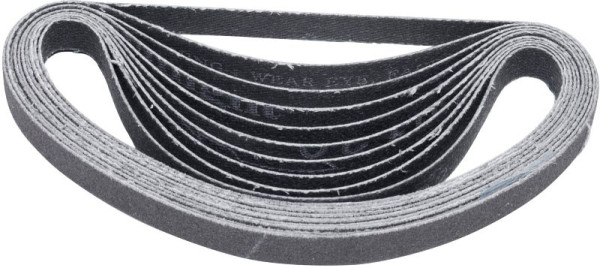 Conjunto de cintas de lixa Hazet, grão 120, peso líquido: 0,03 kg, 9033-4120/10