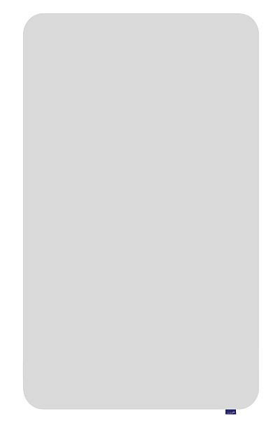 Bílá tabule Legamaster ESSENCE, moderní design se zaoblenými rohy, smaltovaná, 119,5 x 200 cm, 7-107094