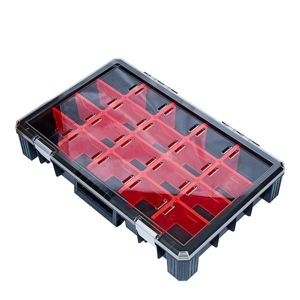 ADB kleine onderdelen magazijn sorteerbox 20 vakken HD 600 Flex, 15508