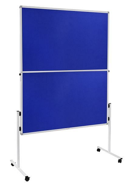 Legamaster-esitystaulu ECONOMY kokoontaitettava, viipalepäällysteinen, sininen, 150 x 120 cm, 7-209400
