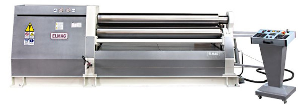 ELMAG hydraulická 3-válcová ohýbačka na kulaty, AHK 2100x8,0 mm, 83190