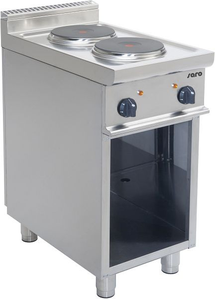 Ηλεκτρική κουζίνα Saro με ανοιχτή βάση μοντέλο E7/CUET2BA, 423-1065