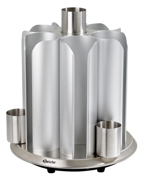 Bartscher kopvarmer 48 kopper, krom-nikkel stål, 103067