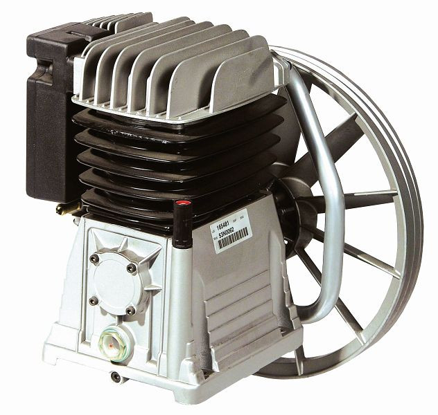 Unidade de compressor de 2 estágios AEROTEC Unidade de correia em V compressor 15 bar, cilindrada: 653 L/min, 2005500