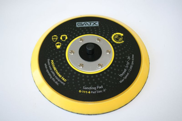 Δίσκος λείανσης ELMAG Ø 150 mm, SOFT, χωρίς διάτρητο, Velcro, νήμα 5/16', 42968