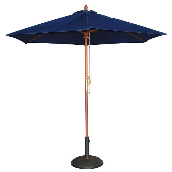 Umbrelă de soare bolero rotundă albastru închis 3m, GG497