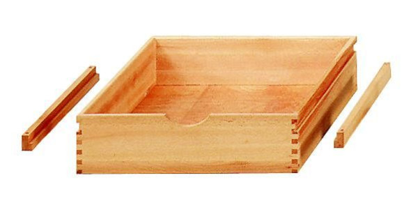 ANKE-työpöydät riippuva laatikko; Sisämitat: 500 x 510 x 120 mm; jatkettavalla pysäyttimellä; Sisämitat: 472 x 485 x 107 mm (LxKxS), 810,901
